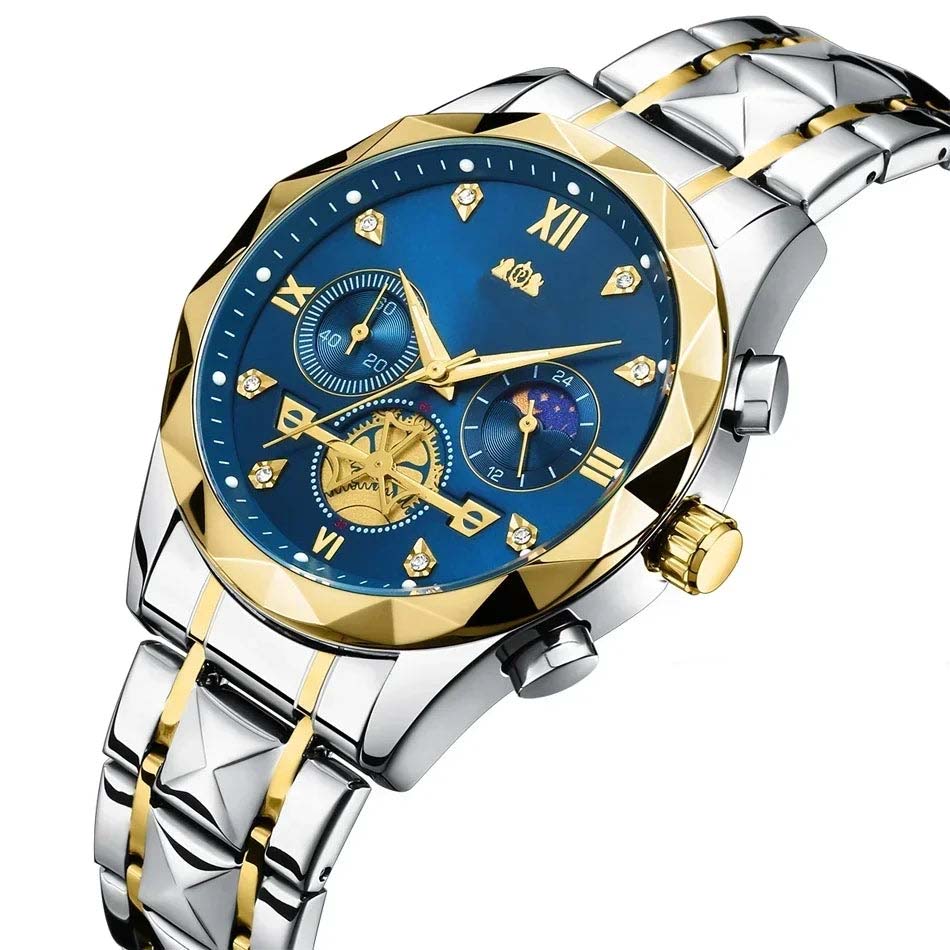 VIP Dinar Brand Men's Business Waterproof Chronograph Wrist Watch