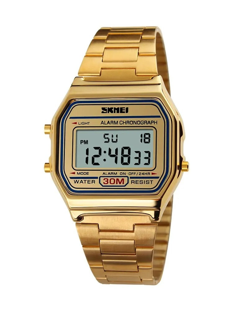 Skmei Top Brand Luxury Stainless Steel Chrono Sport Watch