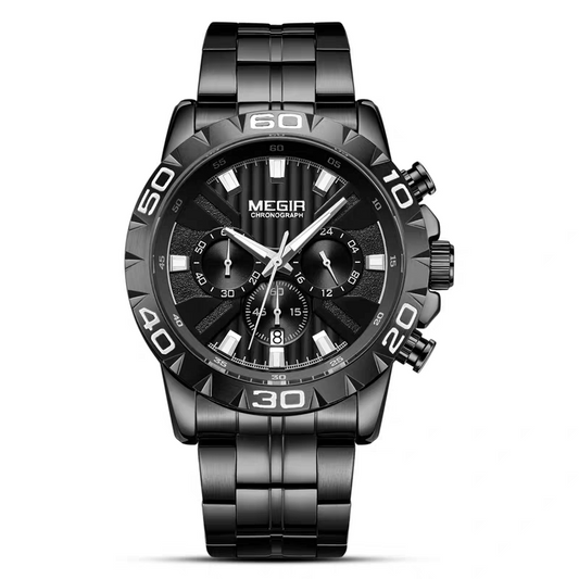MEGIR 6080 Creative Men Waterproof Chronograph Watch